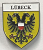 HP8543 Lübeck Crest Hat Pin