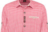 Red Checkered Shirt with edelweiss design (SH271R)