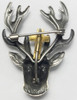 HP8863 Elk head with Cross