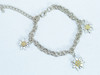 JB301 Painted Edelweiss Bracelet