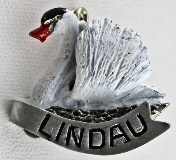 HP8478 Swan Hat Pin LINDAU