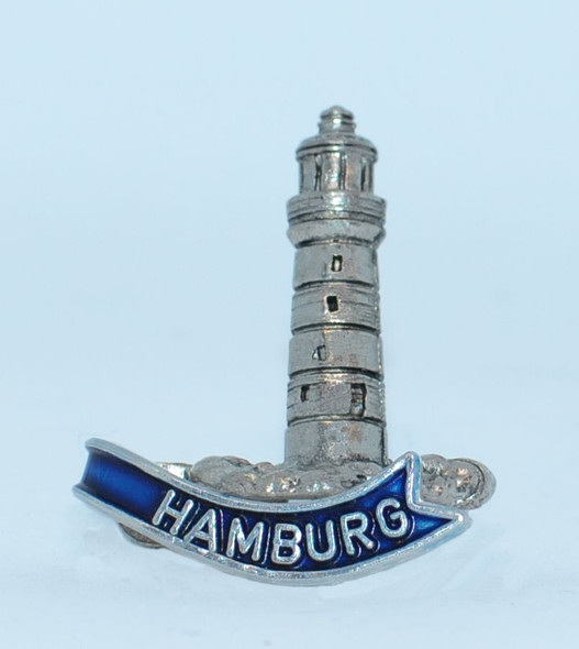 HP8814 Lighthouse hat pin HAMBURG