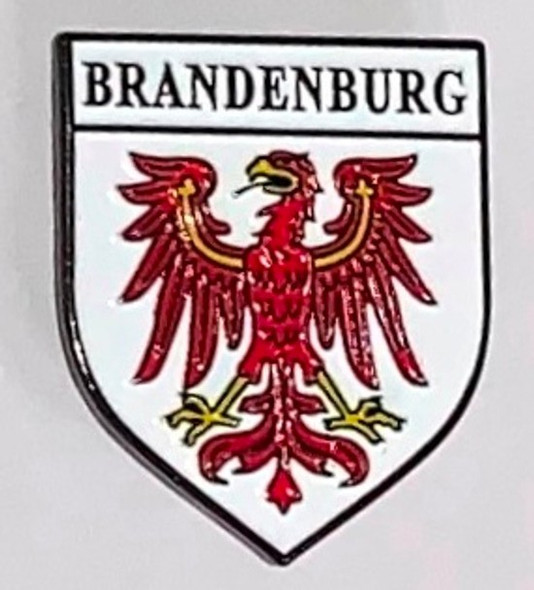 HP8503 BRANDENBURG Crest Hat Pin