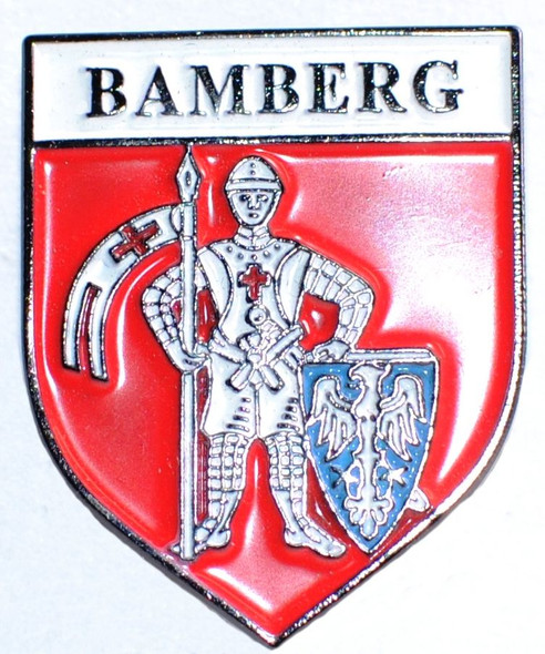 HP8505 BAMBERG Crest Hat Pin