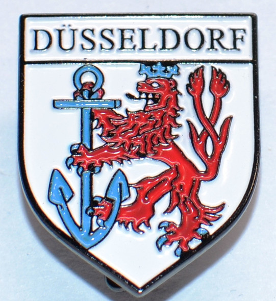 HP8509 DüSSELDORF Crest Hat Pin
