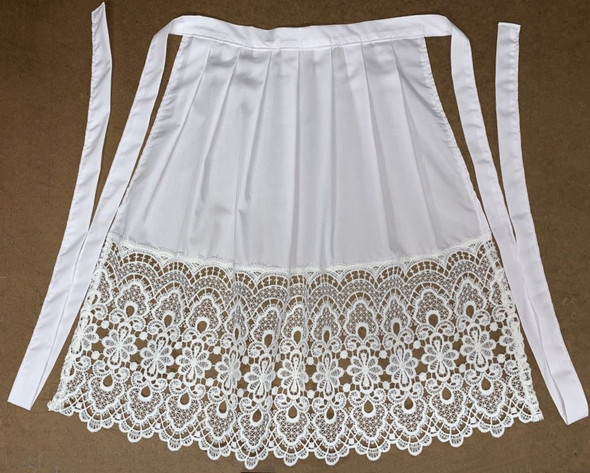 Gerda Apron White
