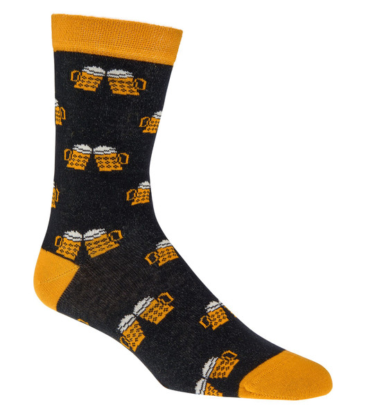 Fun Socks - Beer - Yellow