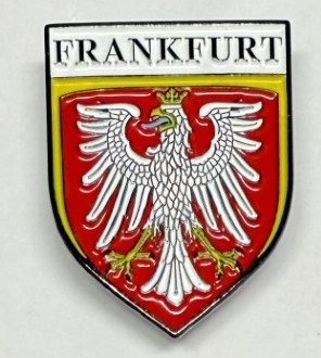 HP8532 Frankfurt Crest Hat Pin