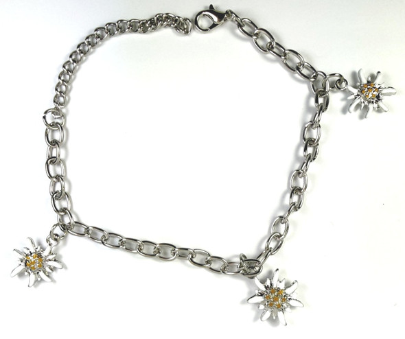 JB301 Painted Edelweiss Bracelet