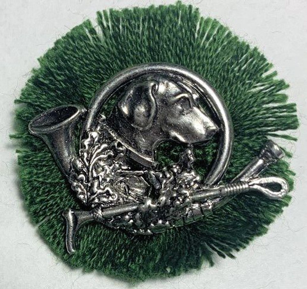 HP8855 Hunting Dog, hunting horn with Fringe