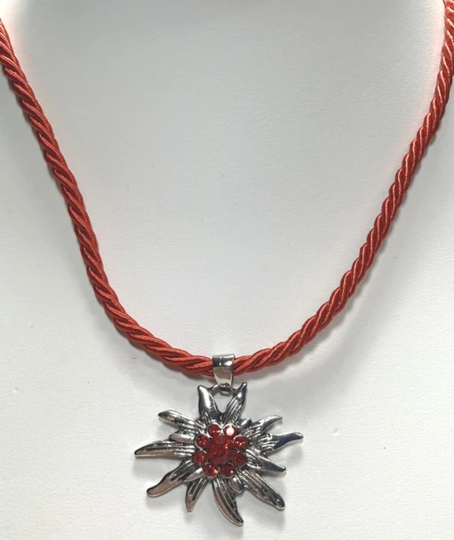 JN104 Edelweiss w/rhinestones assorted colors
