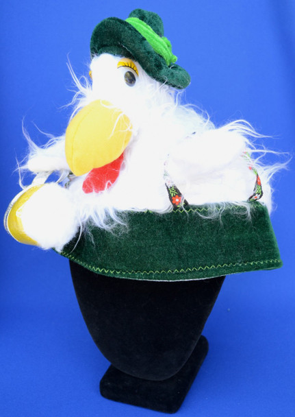 Chicken Hat Green with Mugs