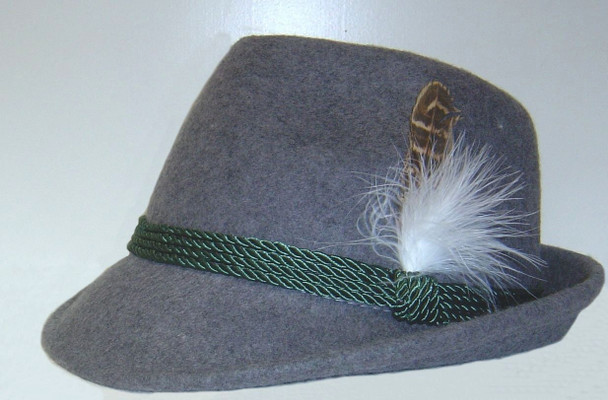 Alpine Gray Hat wool