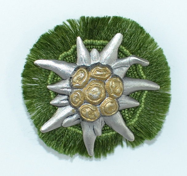 HP8445 Edelweiss w/Fringe Hat Pin