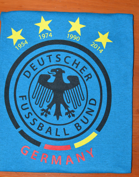 Germany Fussball T-Shirt Adult Screenprinted Final Sale 