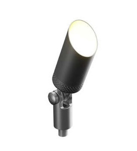 Warm White Up / Garden Light with 15 ft Cable in Satin Chrome Finish  |  45-PAL-GL9-WW-UL-5-CRM