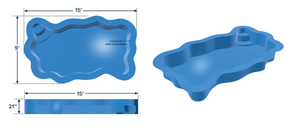 The Memphis 15 ft x 9 ft  |  Memphis