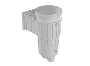 Bonded Wide Mouth Vinyl Liner In-Ground Skimmer 2in S 9in Throat - White | 541-8500