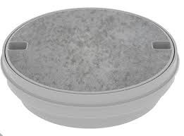 Reversible Round Lid Assy W/ Ww Logo 10Pc ( Clear ) | 540-7808WW-10