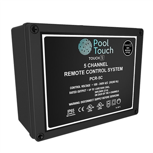 5 Channel Pool Automation including 65W Multi Color Lighting Control  |  42-PCR-5S
