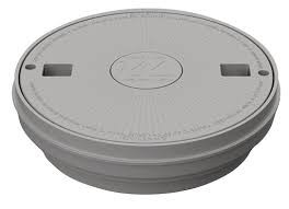 Reversible Round Lid Assy W/ Ww Logo 10Pc ( Dark Grey ) | 540-7809WW-D10