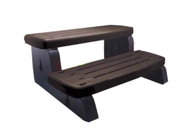 Spa Step Assembly - Mocha (Pallet) | 535-2209-MOC-32