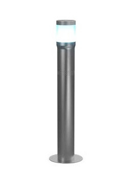 Cool White Bollard Light with 15 ft Cable in Satin Chrome Finish  |  45-PAL-GL9-CW-PLC-5-CRM