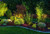 Multi Color Up / Garden Light with 15 ft Cable in Satin Chrome Finish  |  45-PAL-GL9-RGB-UL-5-CRM