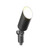 Warm White Up / Garden Light with 15 ft Cable in Satin Chrome Finish  |  45-PAL-GL9-WW-UL-5-CRM