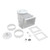 Std 1Pc Fiberglass (Only) Ingrd Skimmer 2" Rnd Lid | 540-8620
