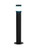 Cool White Bollard Light with 15 ft Cable in Black Finish  |  45-PAL-GL9-CW-PLC-5-BLK
