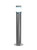 Multi Color Bollard Light with 15 ft Cable in Satin Chrome Finish  |  45-PAL-GL9-RGB-PLC-5-CRM