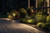 Warm White Path Light with 15 ft Cable in Black Finish  |  45-PAL-GL9-WW-PLS-5-BLK
