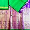 Kanchi- Half Saree set Purp/Green