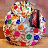 Embroidered.Purse Bottle Style