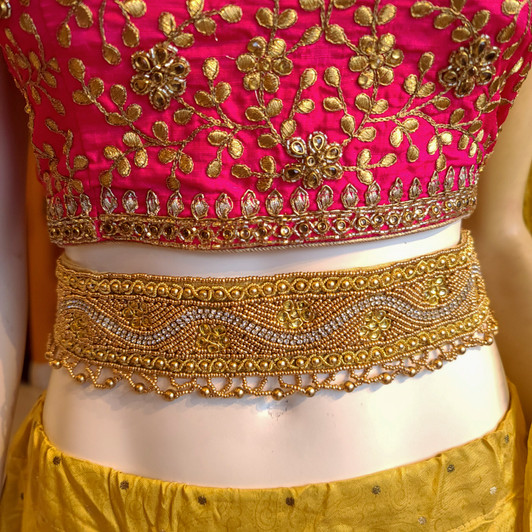 Gold Waist belt B2