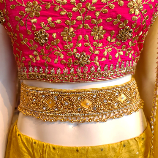 Gold Waist belt B6