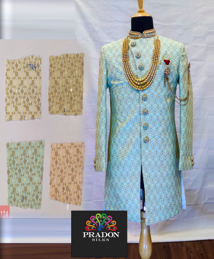 Wed Sherwani set 9124