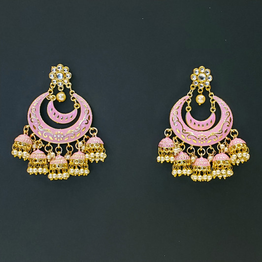 Jaipur Earrings Pink