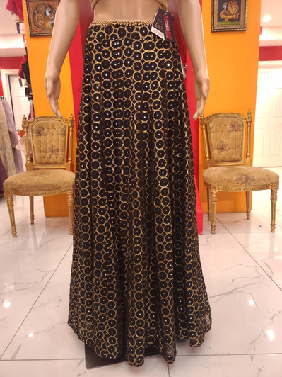 Black Gold Designer skirt