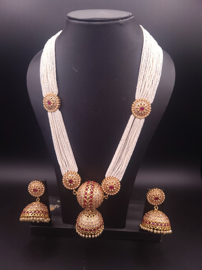 Big Ball Jhumka set