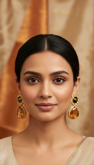 SABYA HEART  EARRINGS