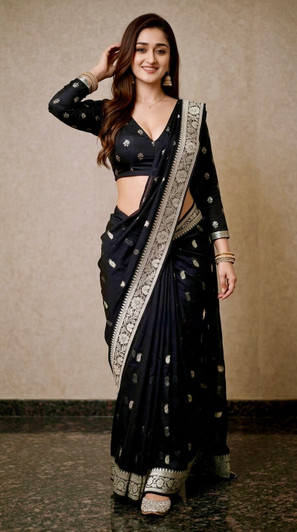 Kadhi Chiffon black