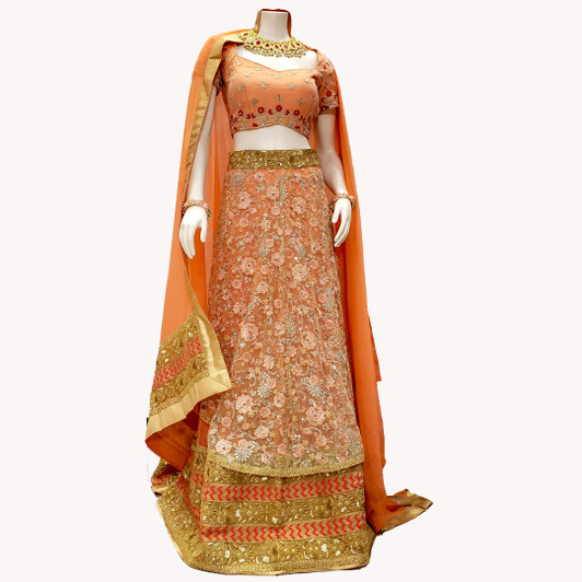 Chiffon Lehenga DL