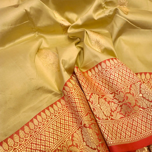 Handloom Katan Silk CR S.Buti