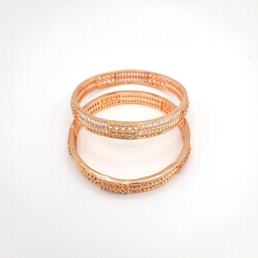 Rose Gold Crystal wide