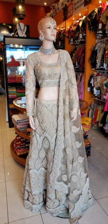 Ivory Lehenga (Sabya)