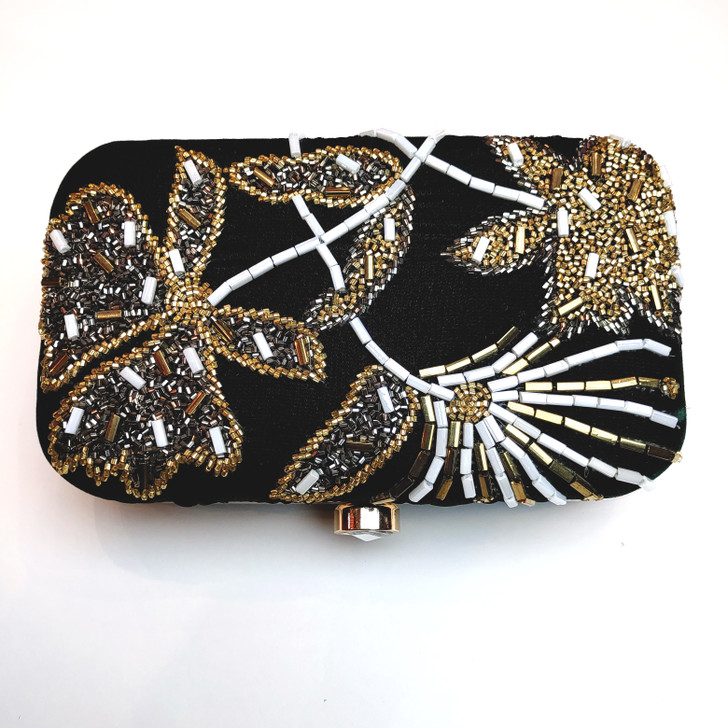 Velvet Clutch 7X4 With heavy hand work
