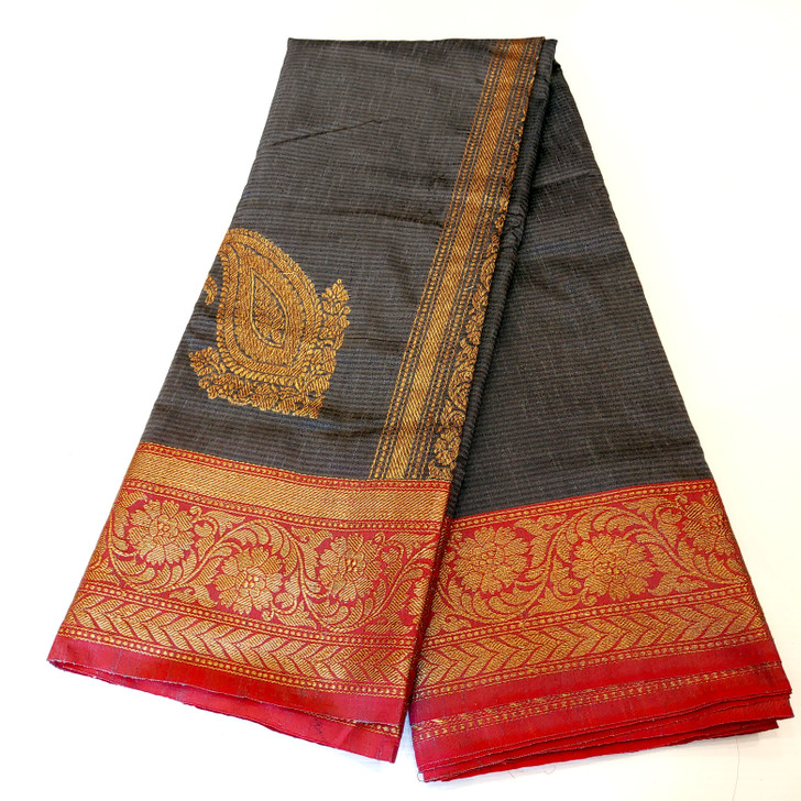 Banarasi Cot.Katan Grey