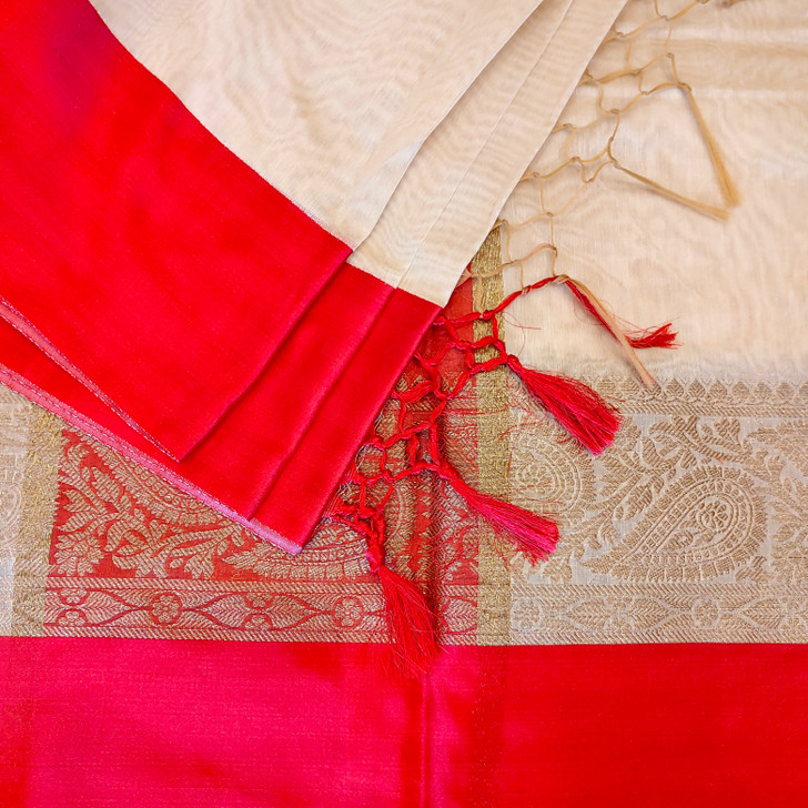 Chanderi Satin Silk  Border